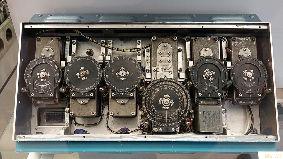During the early 1950s, Charles Draper’s team at MIT developed a prototype pure inertial reference system to guide submarines, missiles, and aircraft, known as Space Inertial Reference Earth (SPIRE). It used gyroscopes and accelerometers connected to a computer to determine position without emitting signals that could reveal position or relying on external signals that might be vulnerable to enemy interference